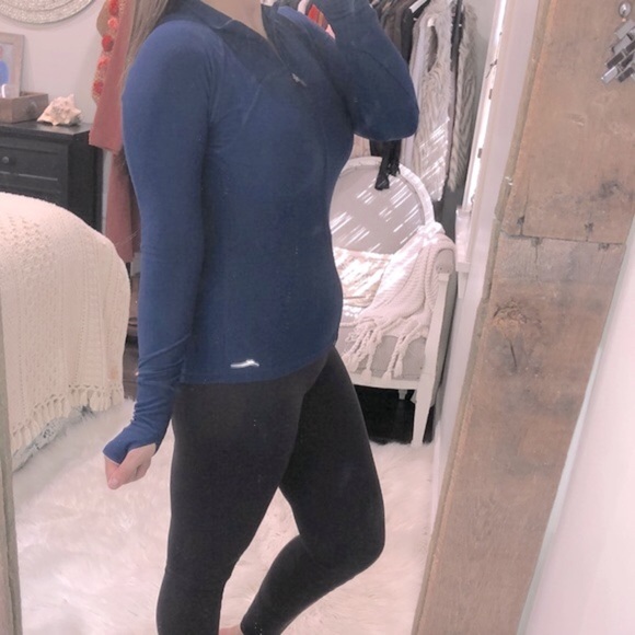 GOTTEX athletic jacket zippered size small blue - Picture 1 of 7